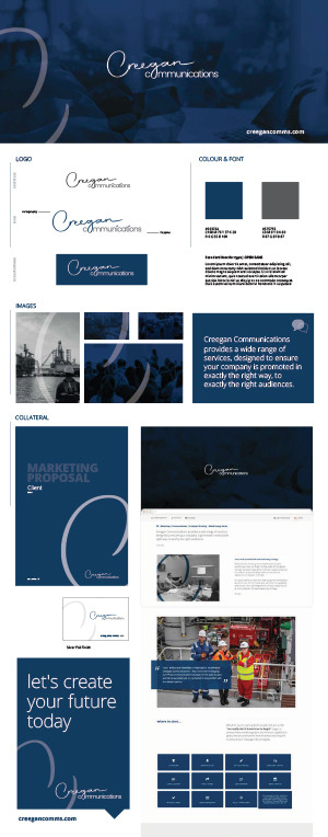 Creegean Comms Branding